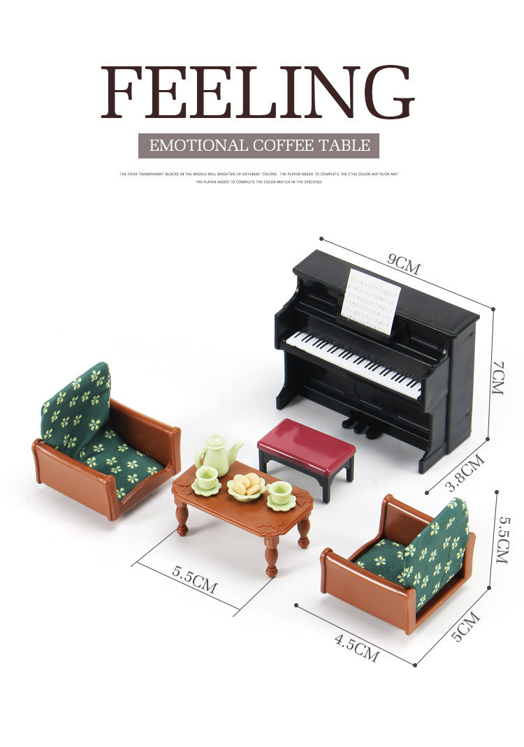 Style Nova Dekoration Wohnzimmer Szene Set