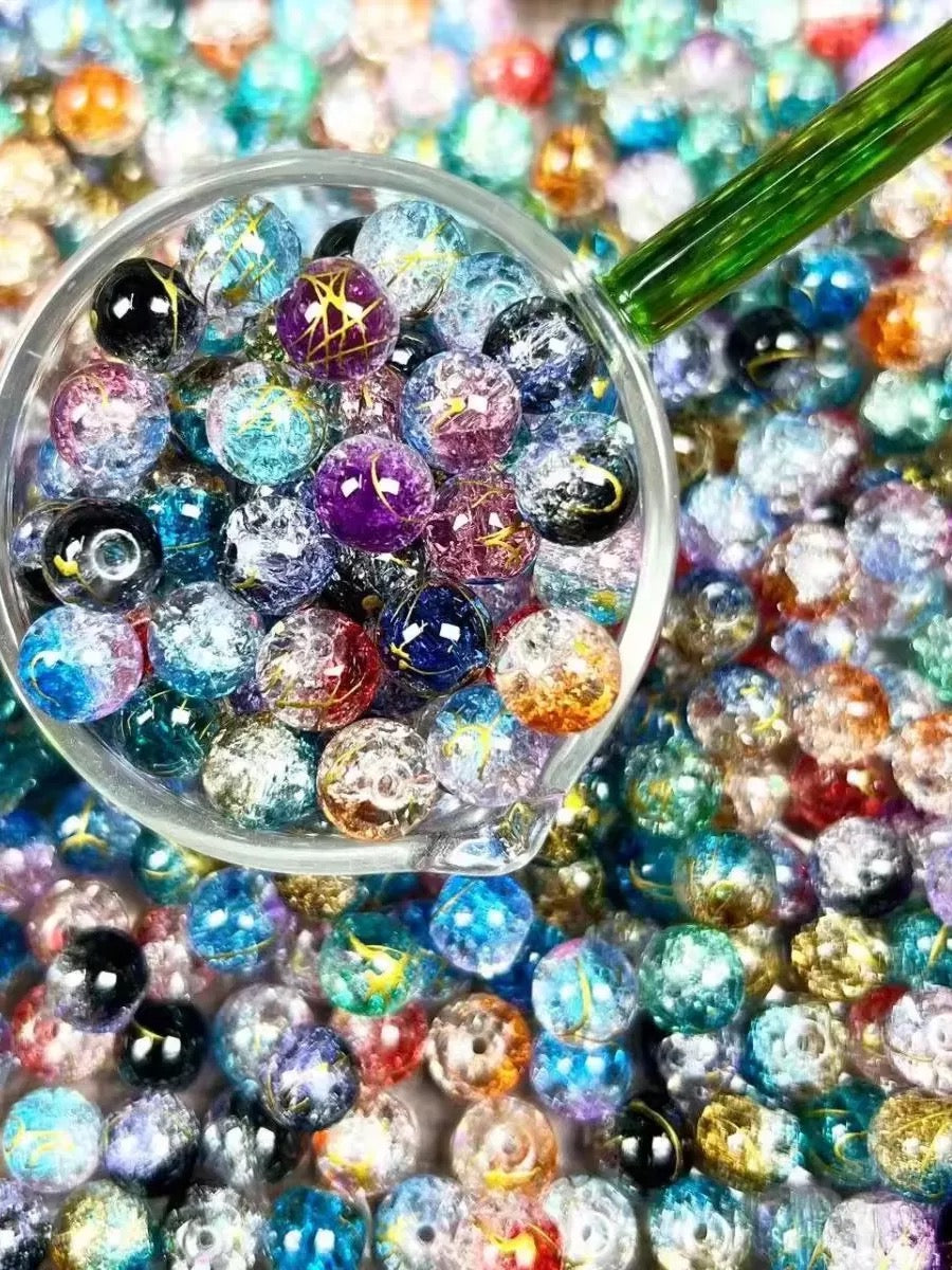 Blind Box DIY Beads Glasperle für Armband Halskette Mode Accessoires