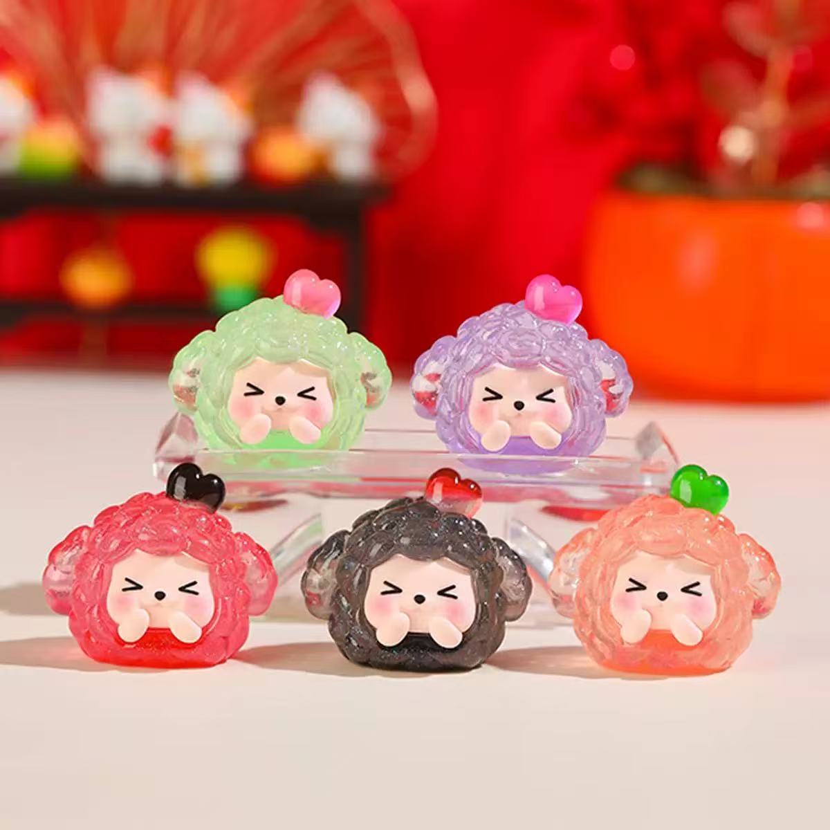 Farbe-Match Blind Box MINI KIKI 7 Packungen