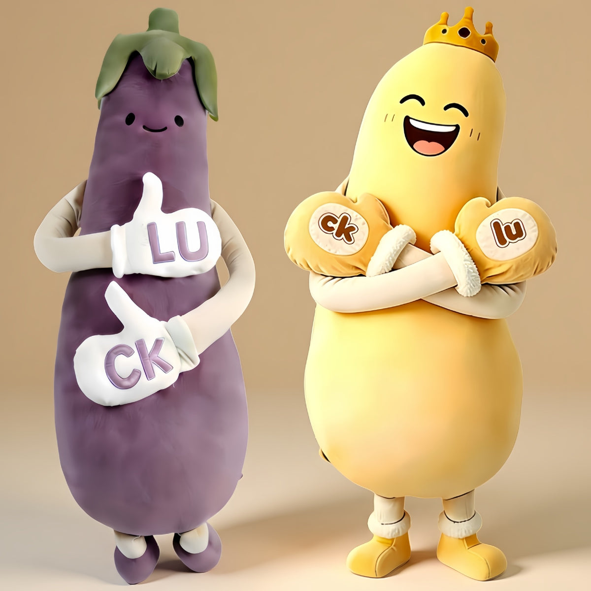 Kuschelkissen 120 cm mit Klopffunktion und Bluetooth-Musikwiedergabe – Mango oder Aubergine, wiederaufladbar