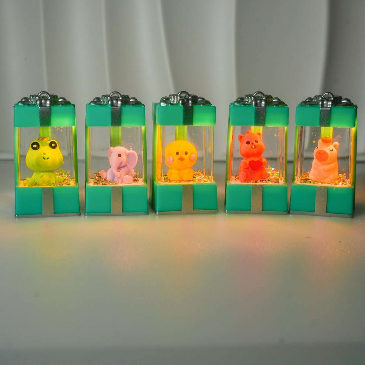 Gacha Mini Figur Farbe-Match Blind Box 7 Packungen