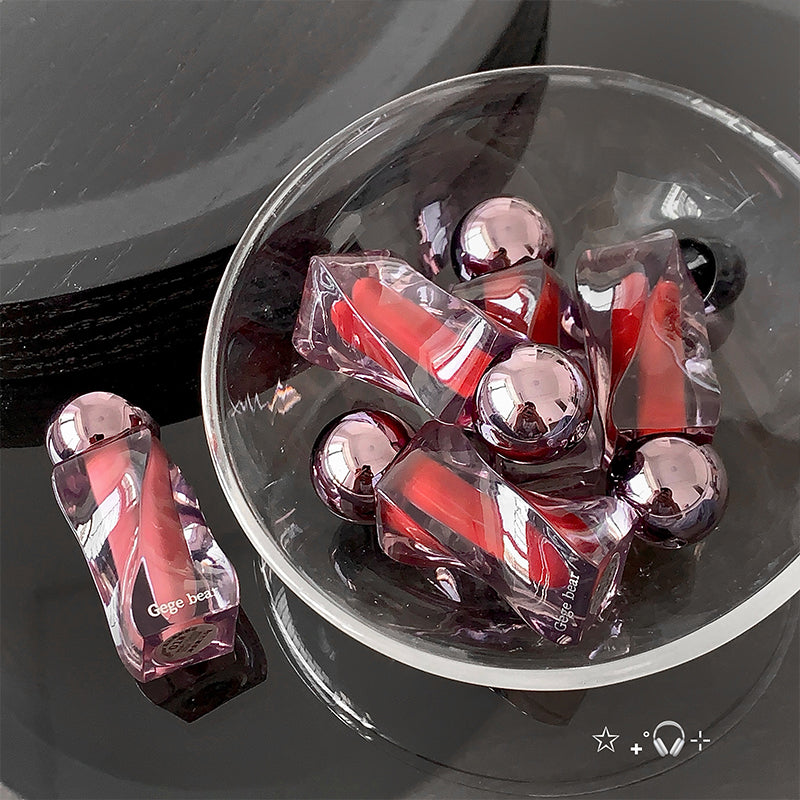 GEGE BEAR Lip Mousse – Matte Lippencreme mit Applikator, 6 Farbtöne zur Auswahl