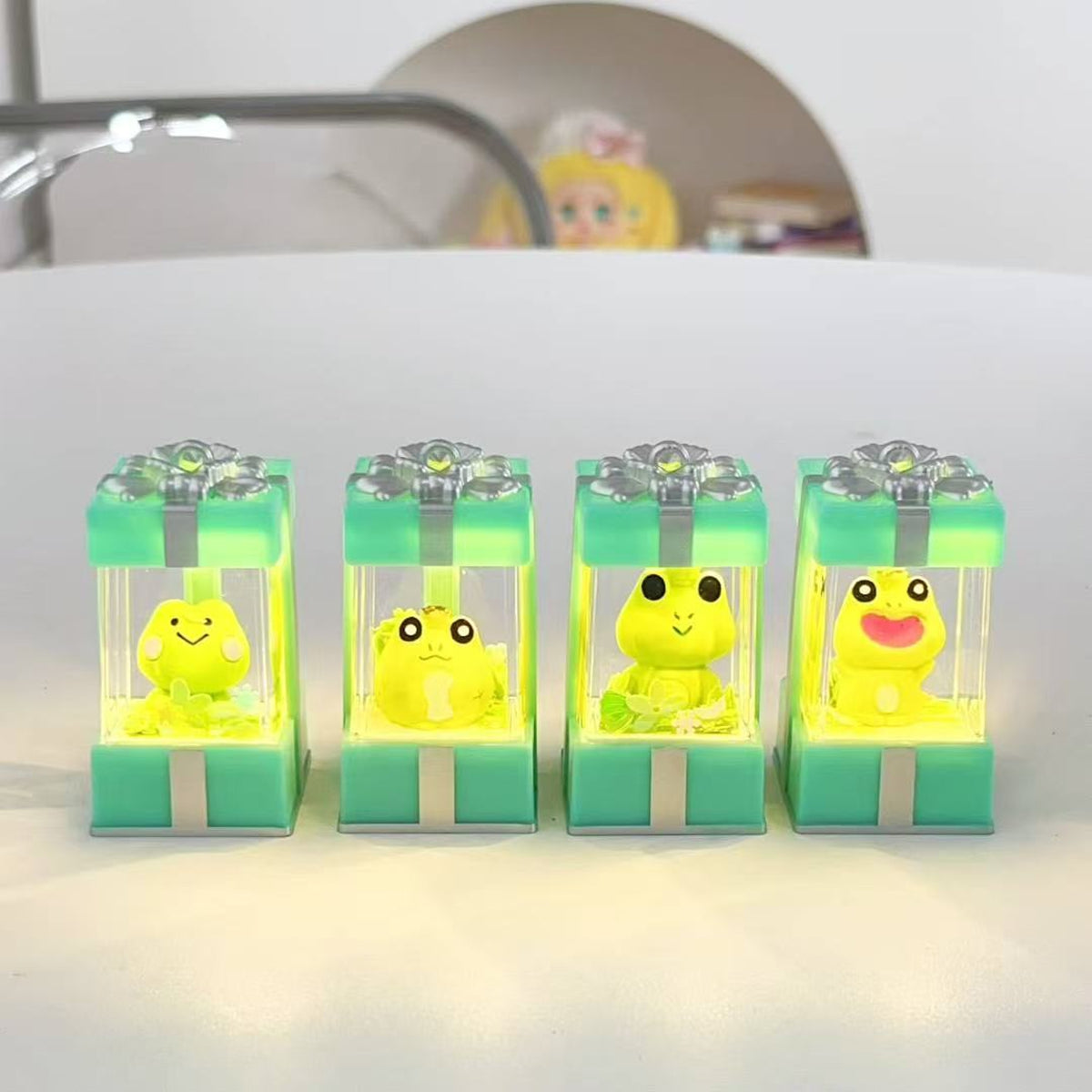 Gacha Mini Figur Farbe-Match Blind Box 7 Packungen