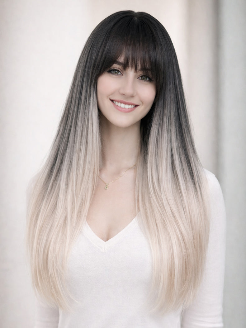 60cm lange Clip Haareverlängerung in 5 Sekunden Clip-In Extensions | unsichtbar & hitzebeständig