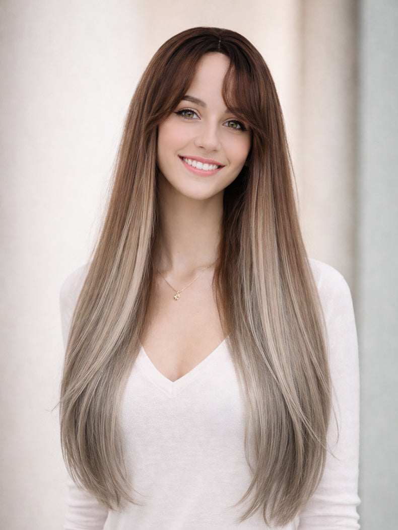 60cm lange Clip Haareverlängerung in 5 Sekunden Clip-In Extensions | unsichtbar & hitzebeständig