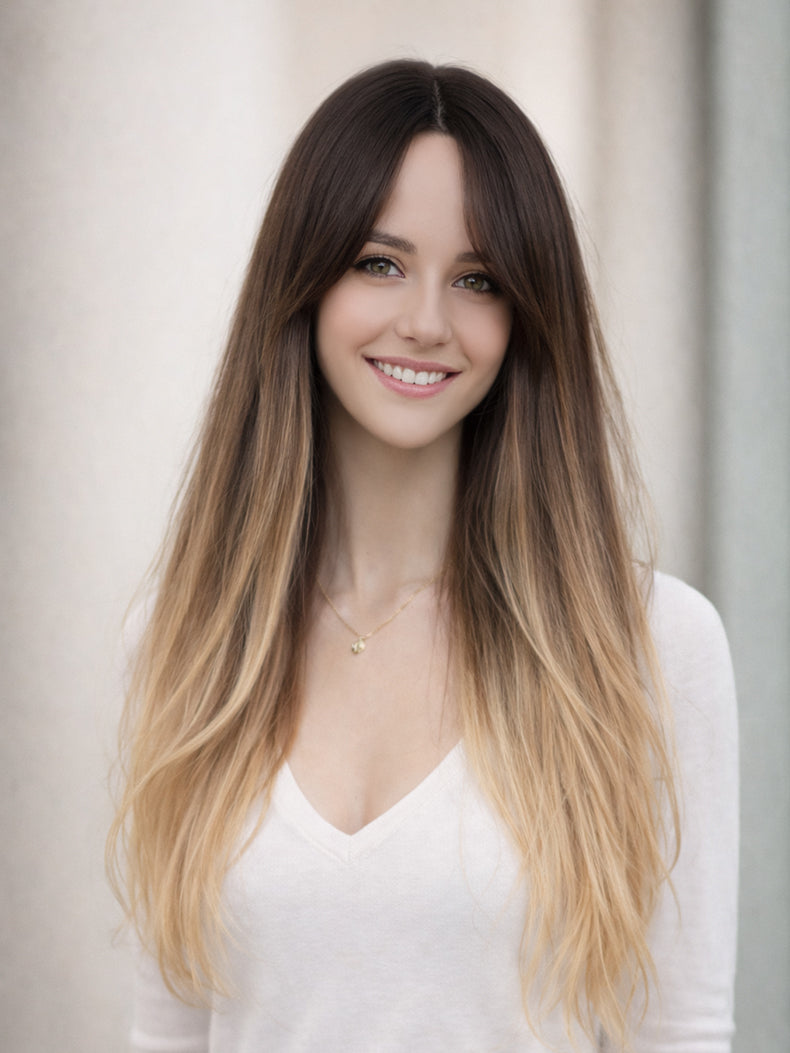 60cm lange Clip Haareverlängerung in 5 Sekunden Clip-In Extensions | unsichtbar & hitzebeständig
