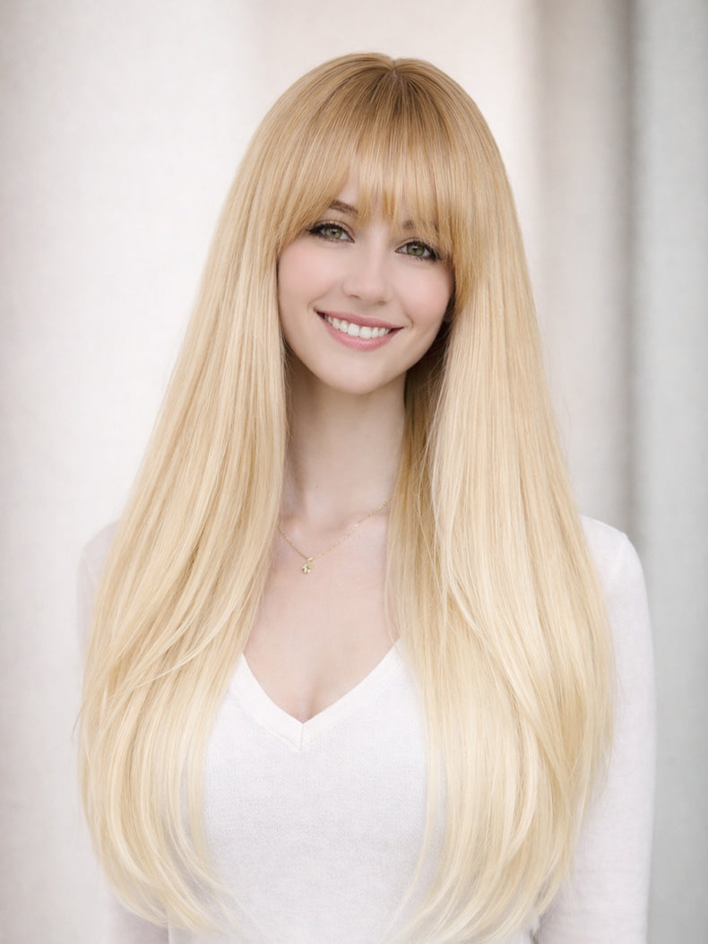 60cm lange Clip Haareverlängerung in 5 Sekunden Clip-In Extensions | unsichtbar & hitzebeständig
