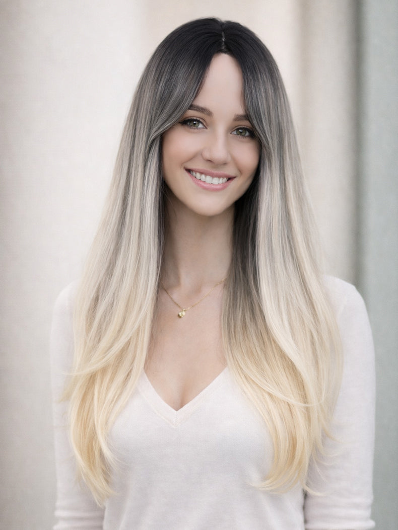 60cm lange Clip Haareverlängerung in 5 Sekunden Clip-In Extensions | unsichtbar & hitzebeständig