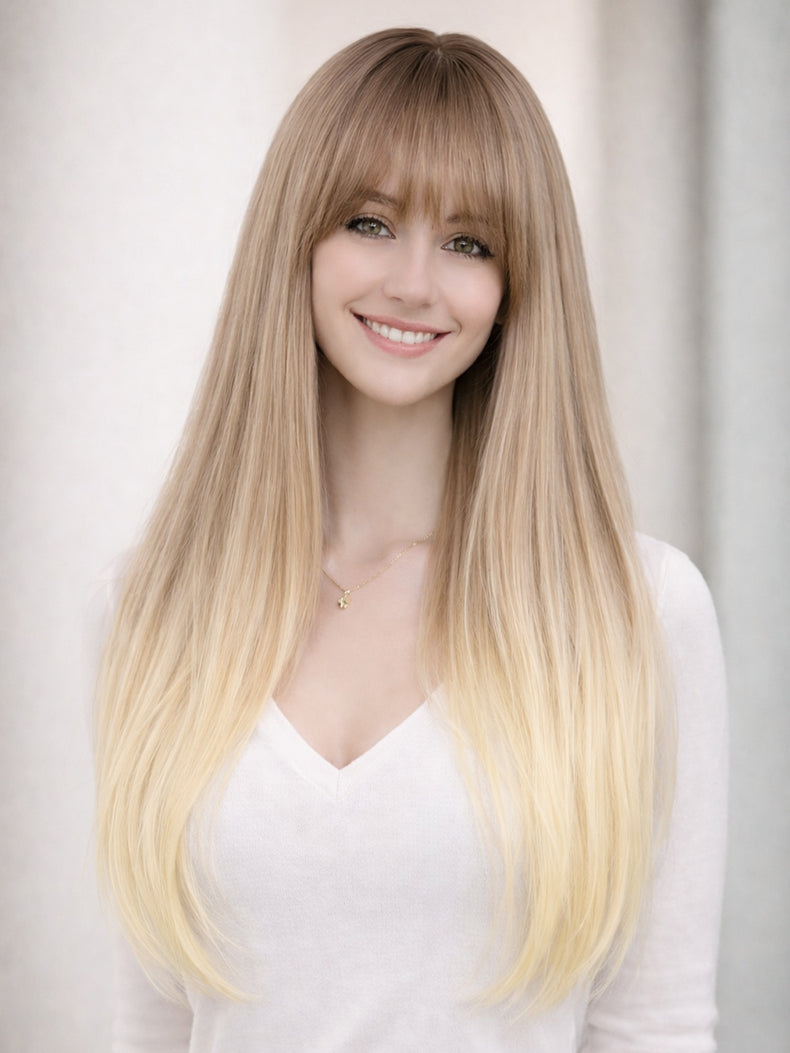 60cm lange Clip Haareverlängerung in 5 Sekunden Clip-In Extensions | unsichtbar & hitzebeständig