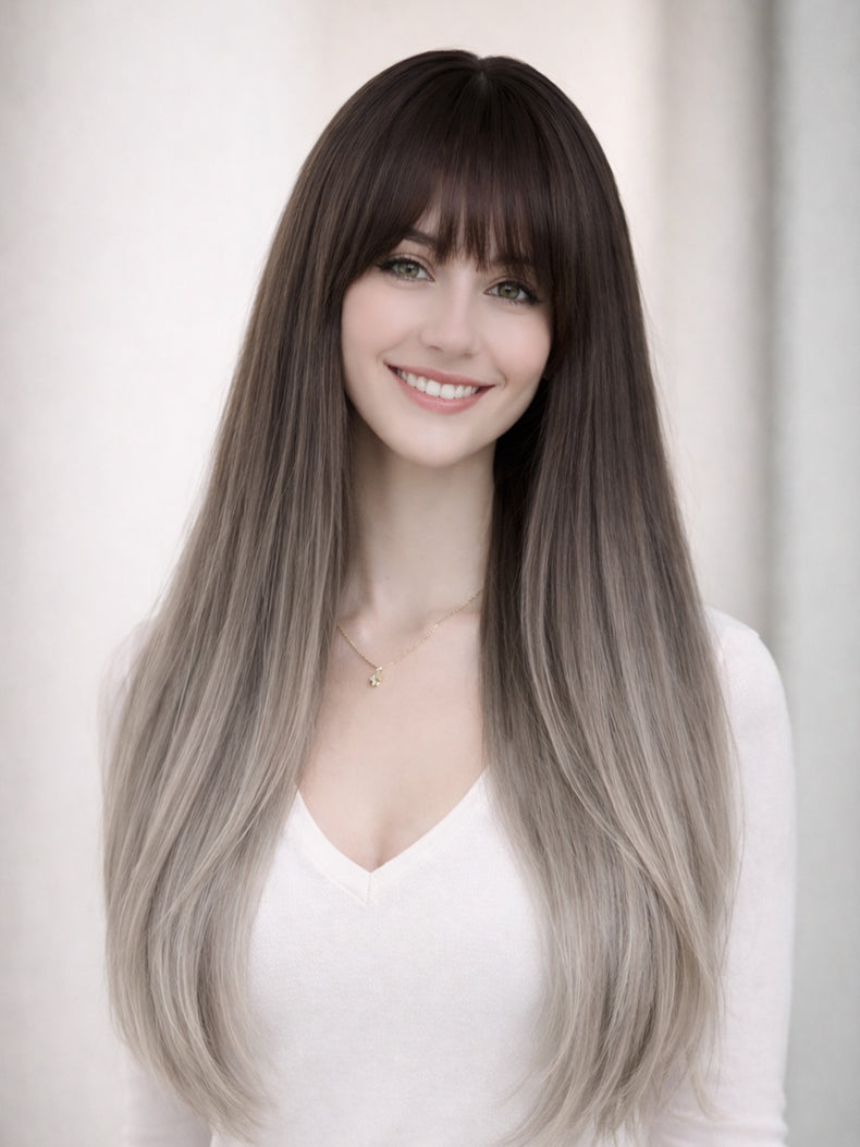 60cm lange Clip Haareverlängerung in 5 Sekunden Clip-In Extensions | unsichtbar & hitzebeständig