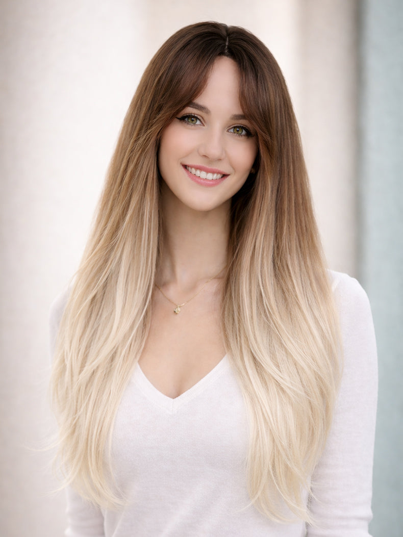 60cm lange Clip Haareverlängerung in 5 Sekunden Clip-In Extensions | unsichtbar & hitzebeständig