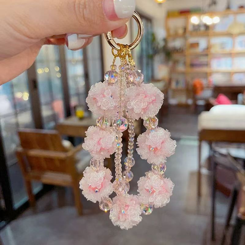 Blind Box niedliche Handy Anhänger  ästhetisch Rosa Schmetterling Herzform Handytasche Geldbörse Rucksack Kamera Dekoration