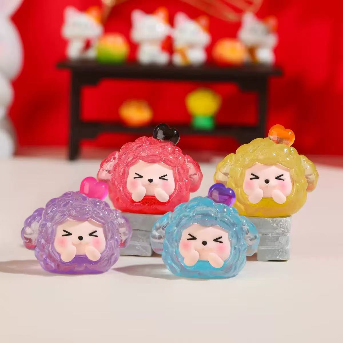 Farbe-Match Blind Box MINI KIKI 7 Packungen