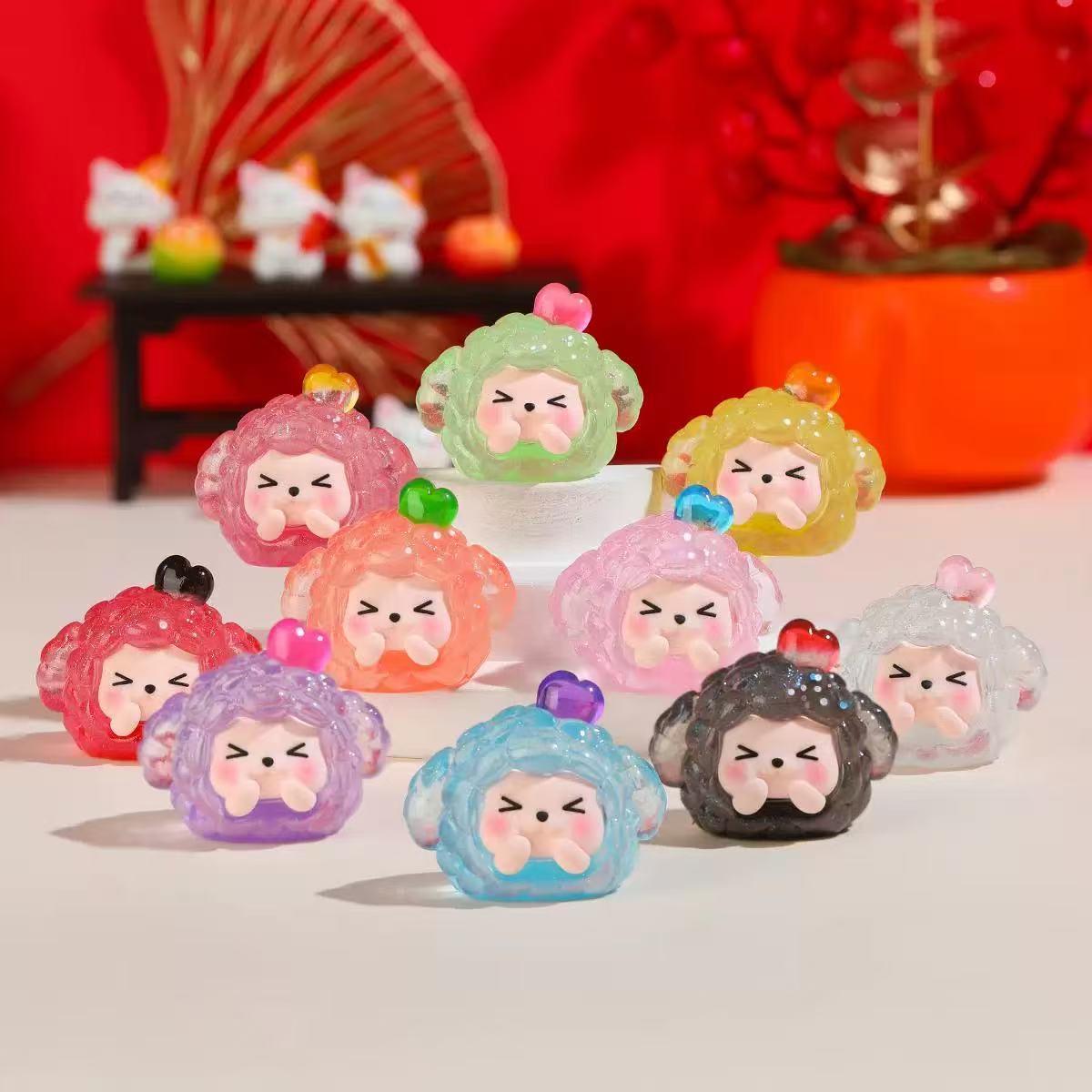 Farbe-Match Blind Box MINI KIKI 7 Packungen