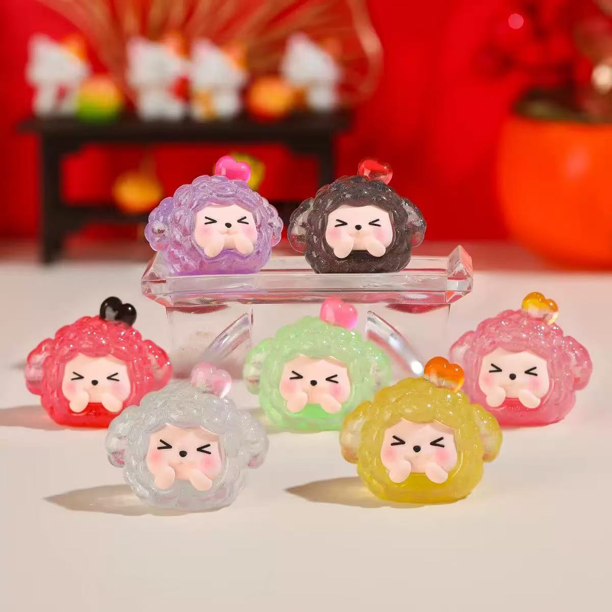 Farbe-Match Blind Box MINI KIKI 7 Packungen