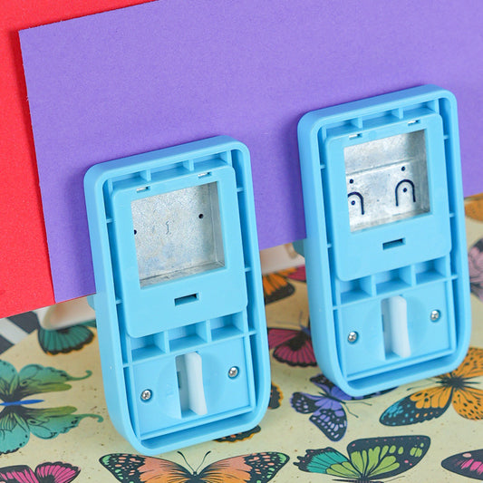 Briefstanzer, 2,5 x 2,1 cm, Hebelwirkung, Bastelstanzer für Papierbasteln, Scrapbooking, handgemachte Papierstanzer, Scrapbooking, Kartenherstellung