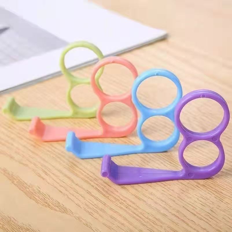 5XFinger-Handyhalter & Ständer – Tragbarer 2-in-1 Smartphone Grip für bequemes Sehen