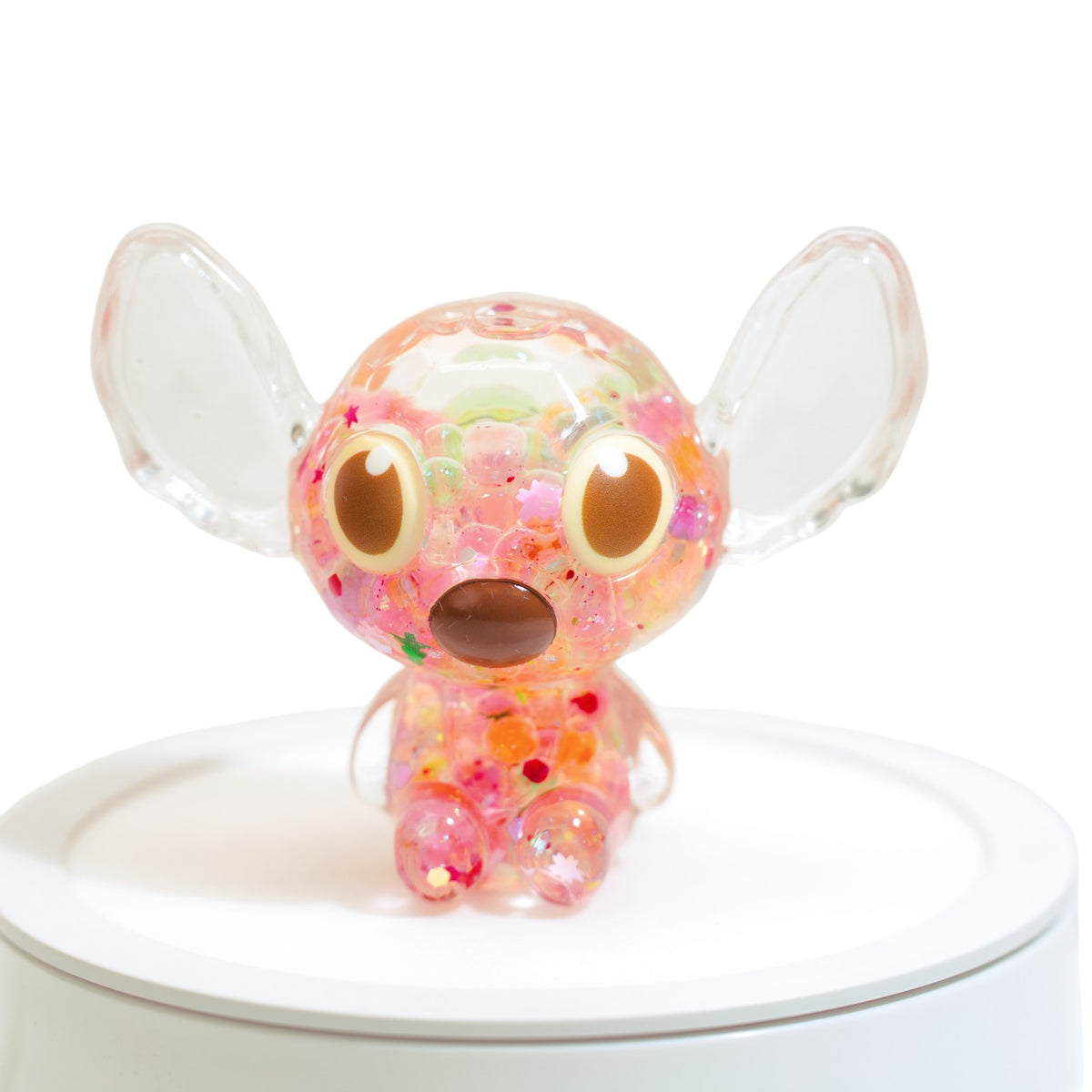 Mystery QiQi Blind Box – Überraschungsfigur mit transparentem Look und bunten Details