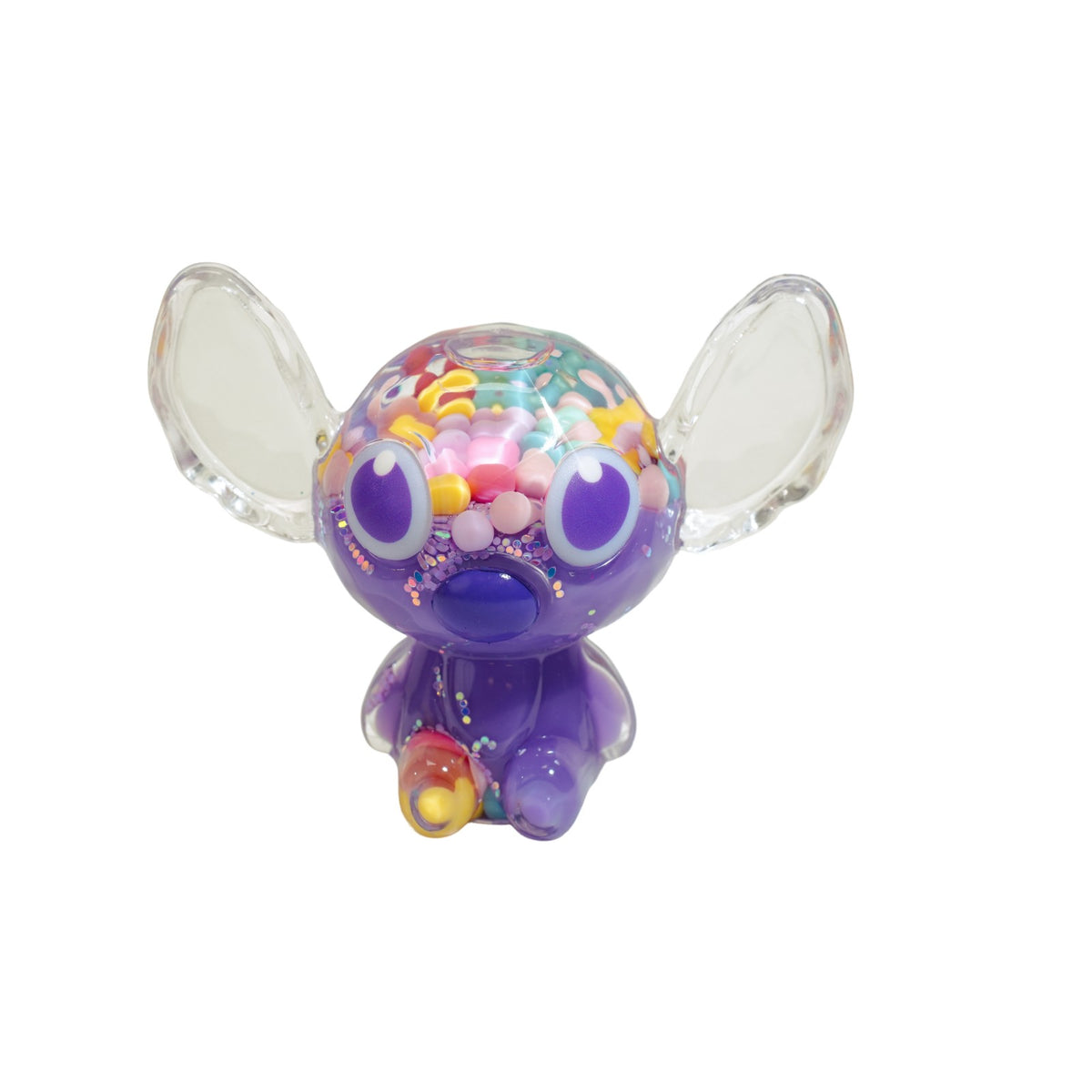 Mystery QiQi Blind Box – Überraschungsfigur mit transparentem Look und bunten Details