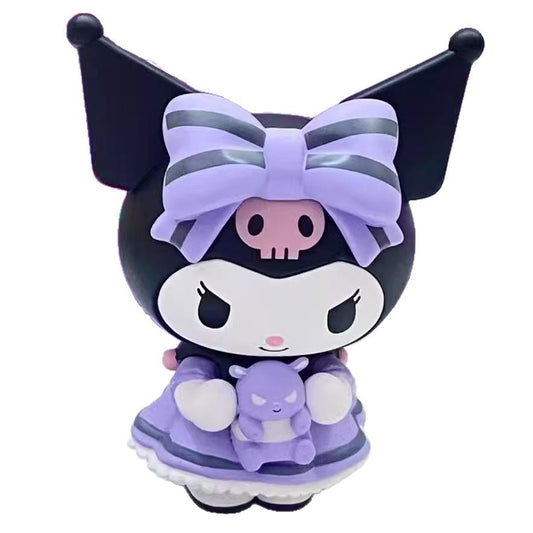 Kuromi/Melody Lucky Divination Blind Box – 1 zufällige Sammelfigur aus 7 Motivvarianten