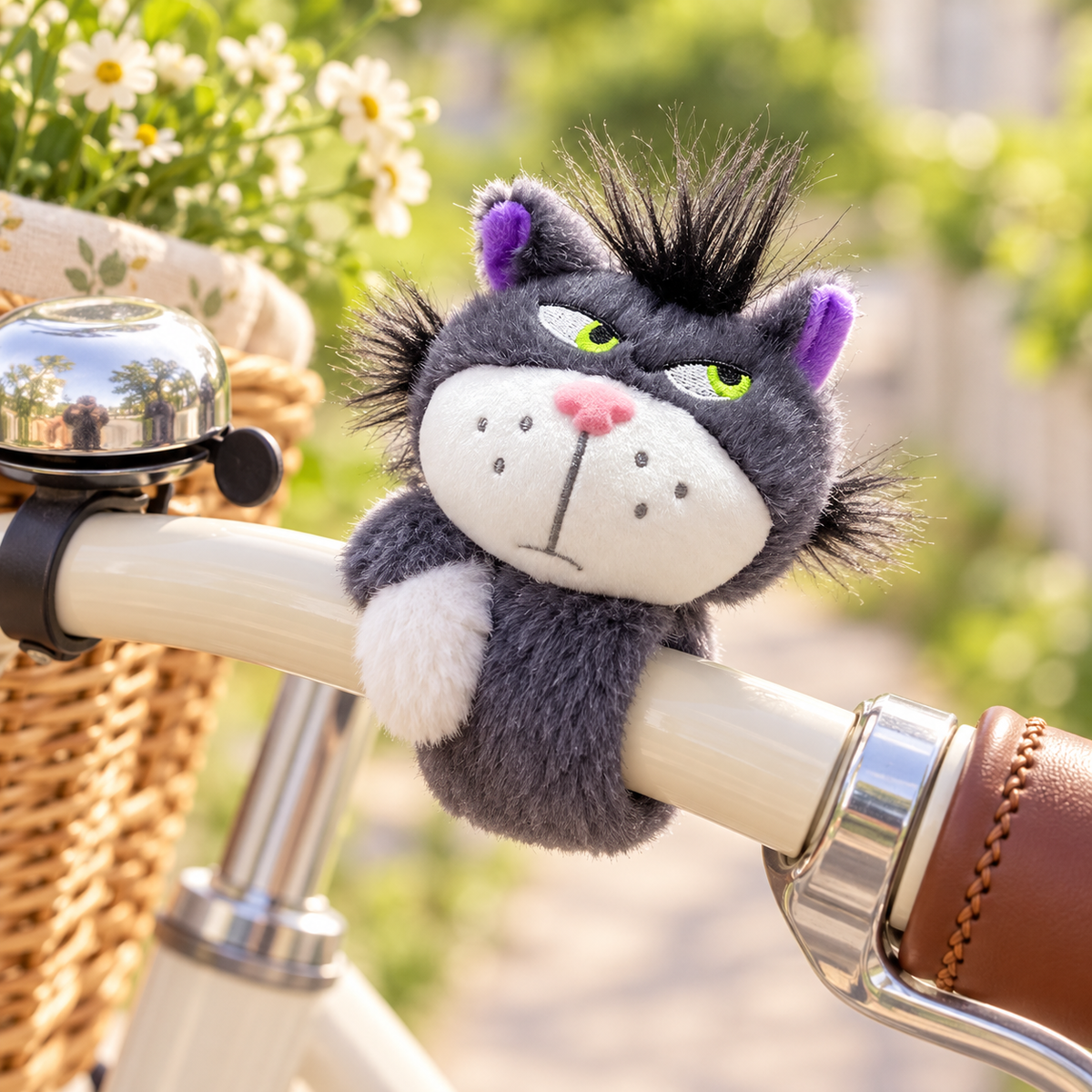 Kapibara Tierischer Plüsch-Hugger Armband zum Umarmen und Befestigen – niedliche Deko für verschiedene Plätze, 18 × 23 cm, 1 Stück
