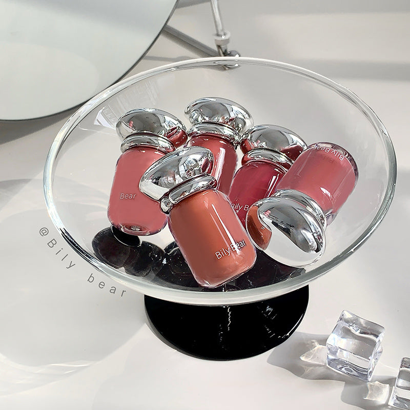 Bily Bear BL030 Jelly Lipgloss mit Glossy Finish und Applikator, 5 Farbtöne zur Auswahl, 3,8 g