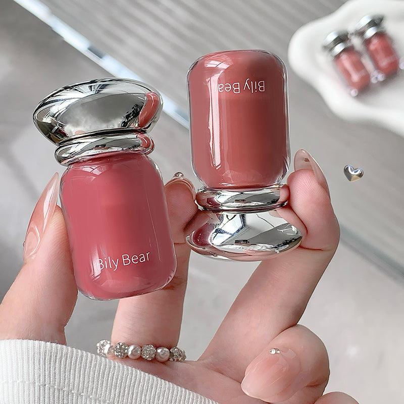 Bily Bear BL030 Jelly Lipgloss mit Glossy Finish und Applikator, 5 Farbtöne zur Auswahl, 3,8 g