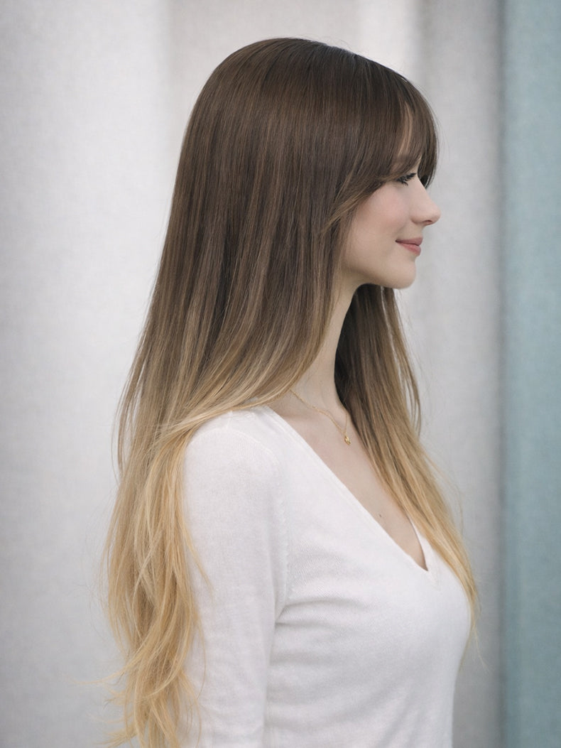 60cm lange Clip Haareverlängerung in 5 Sekunden Clip-In Extensions | unsichtbar & hitzebeständig