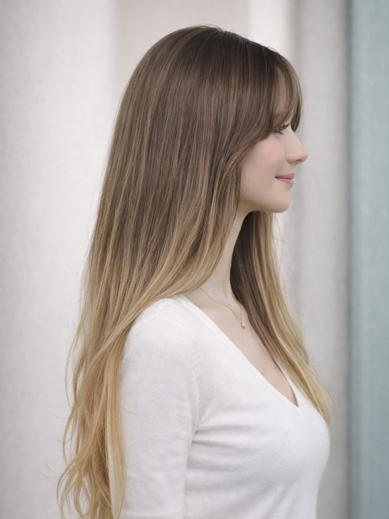 60cm lange Clip Haareverlängerung in 5 Sekunden Clip-In Extensions | unsichtbar & hitzebeständig