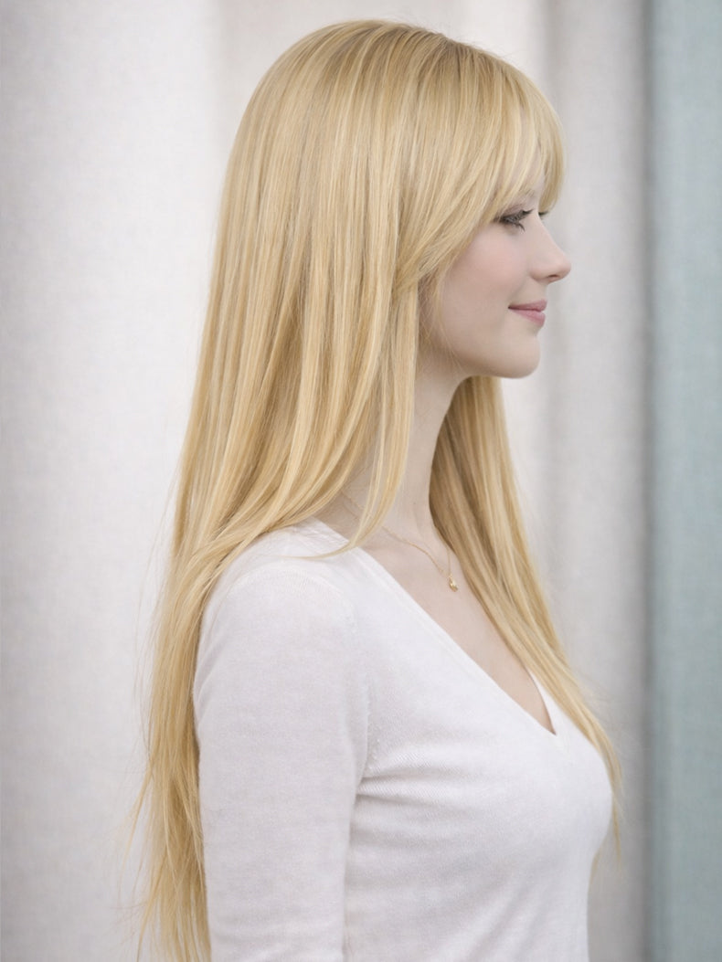 60cm lange Clip Haareverlängerung in 5 Sekunden Clip-In Extensions | unsichtbar & hitzebeständig