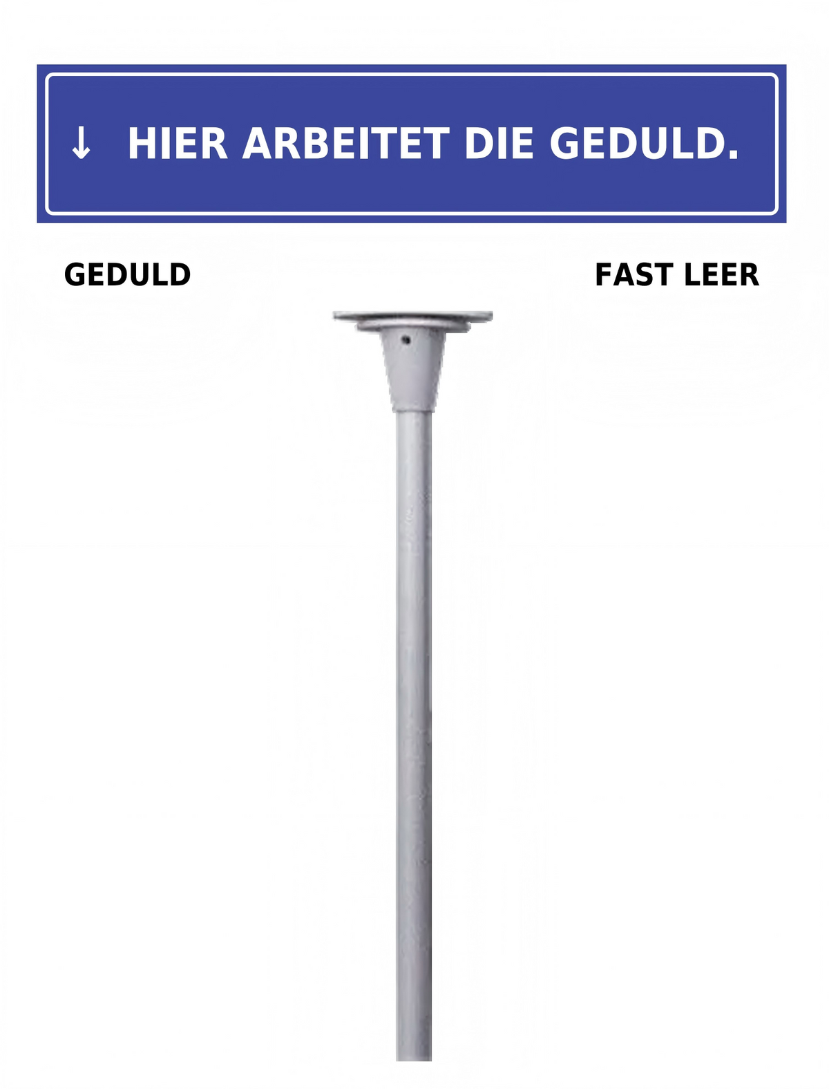 Büro Schreibtisch Schild mit lustigem Spruch | Mini Straßenschild Deko | Geschenk für Kollegen & Freunde | 30 Designs