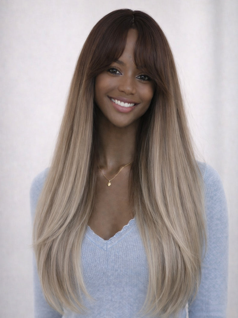 60cm lange Clip Haareverlängerung in 5 Sekunden Clip-In Extensions | unsichtbar & hitzebeständig
