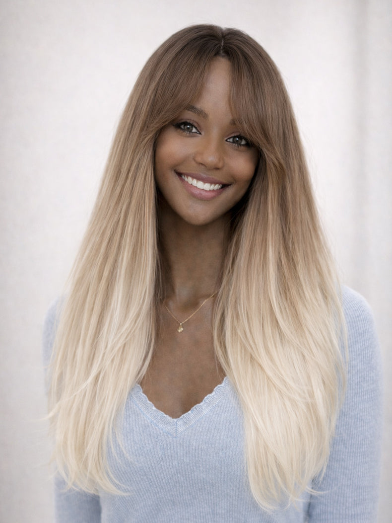 60cm lange Clip Haareverlängerung in 5 Sekunden Clip-In Extensions | unsichtbar & hitzebeständig