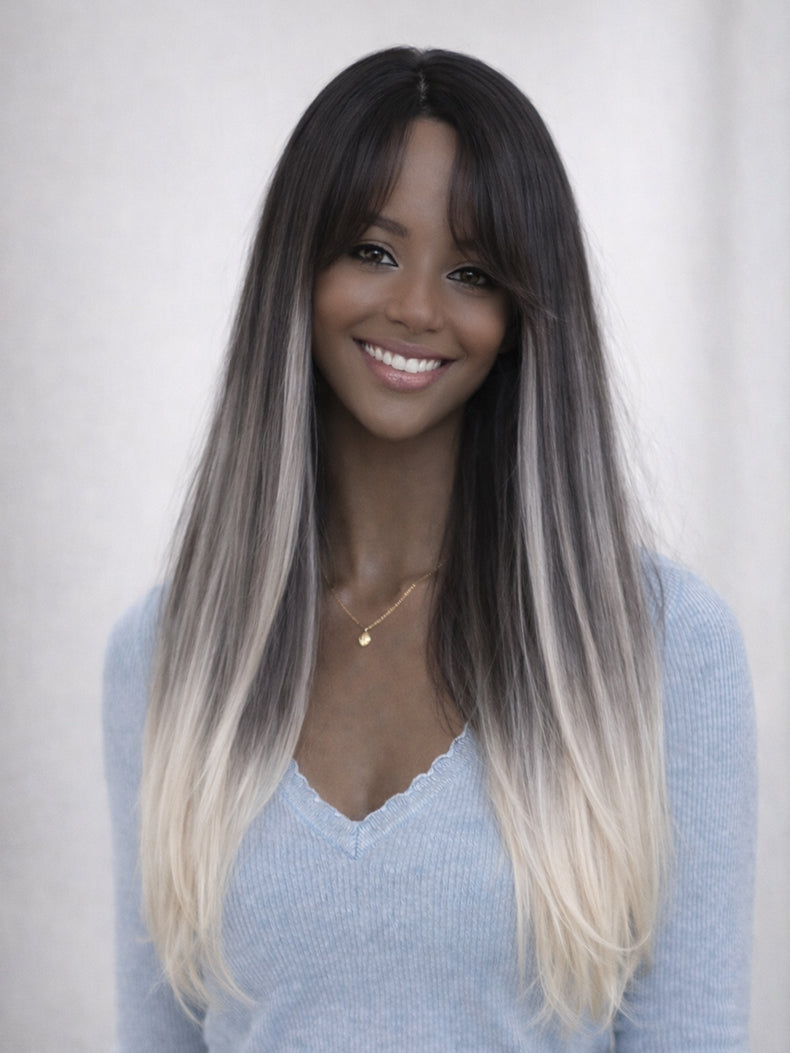 60cm lange Clip Haareverlängerung in 5 Sekunden Clip-In Extensions | unsichtbar & hitzebeständig