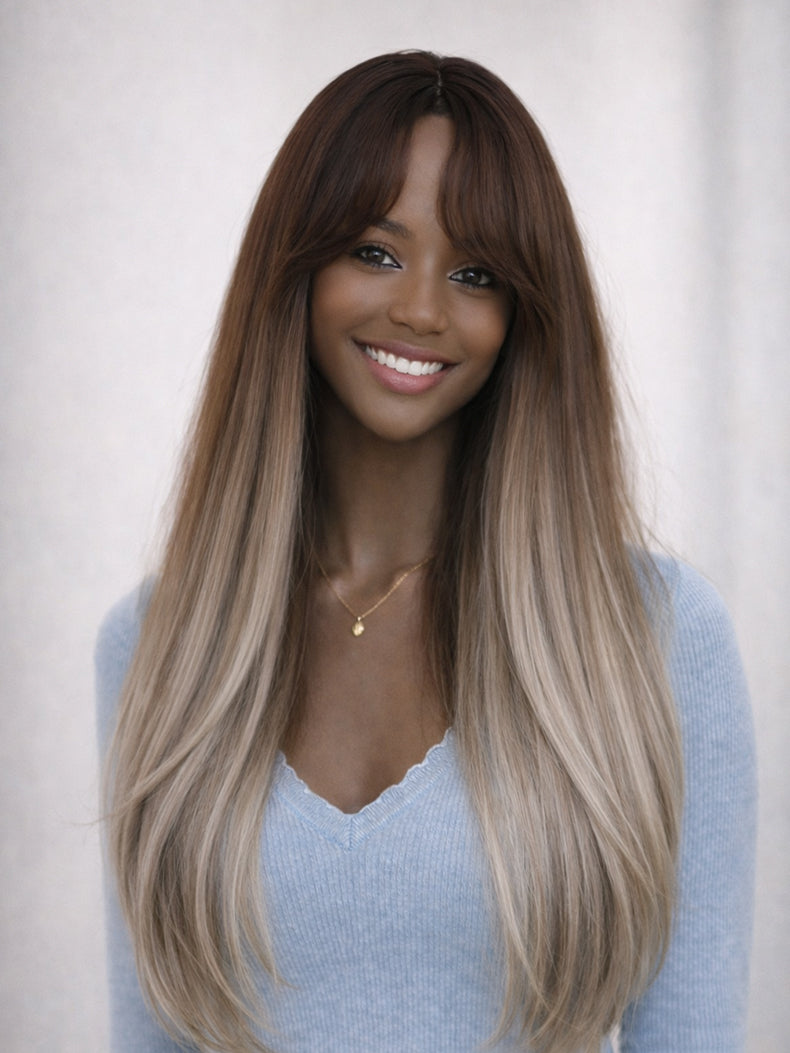60cm lange Clip Haareverlängerung in 5 Sekunden Clip-In Extensions | unsichtbar & hitzebeständig