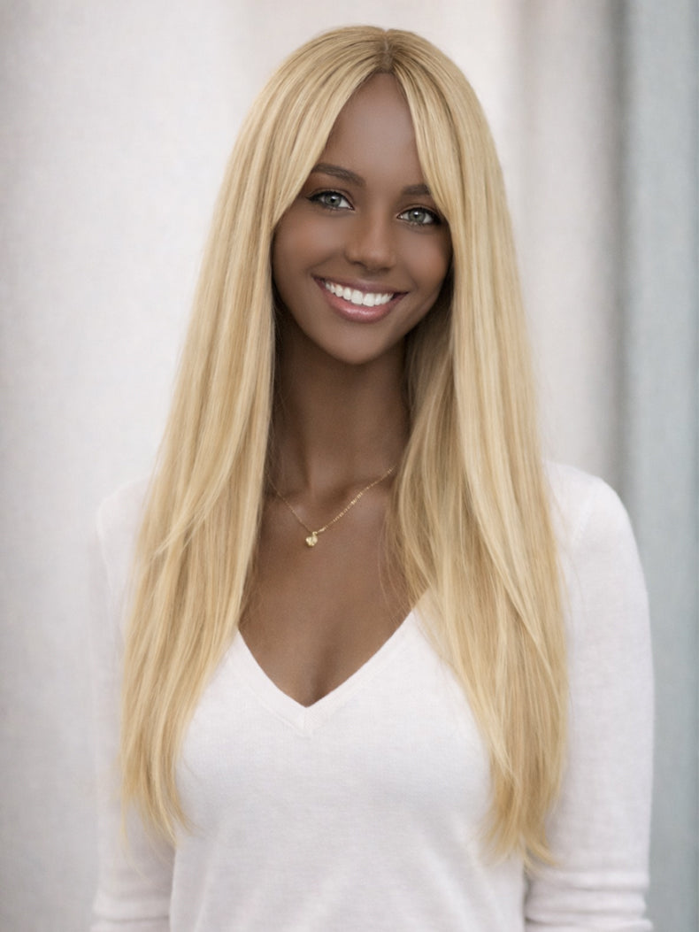 60cm lange Clip Haareverlängerung in 5 Sekunden Clip-In Extensions | unsichtbar & hitzebeständig
