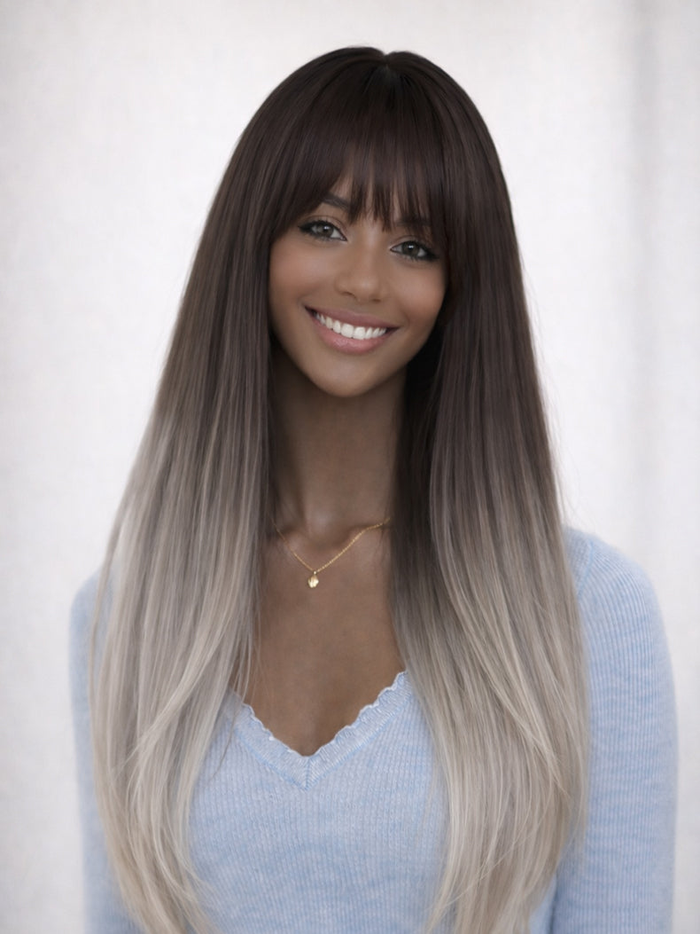 60cm lange Clip Haareverlängerung in 5 Sekunden Clip-In Extensions | unsichtbar & hitzebeständig