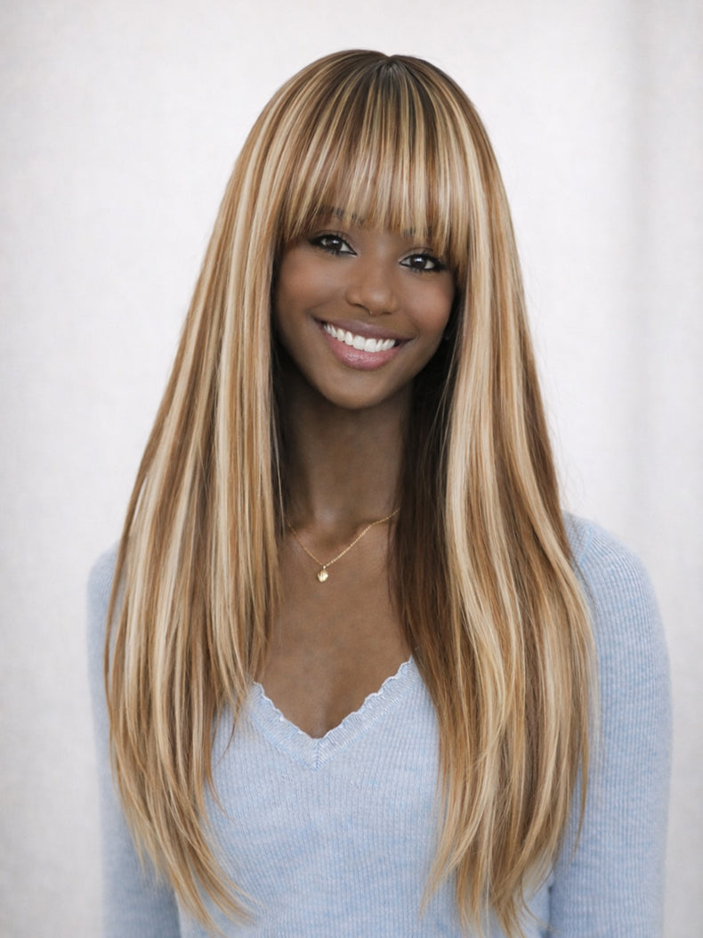 60cm lange Clip Haareverlängerung in 5 Sekunden Clip-In Extensions | unsichtbar & hitzebeständig
