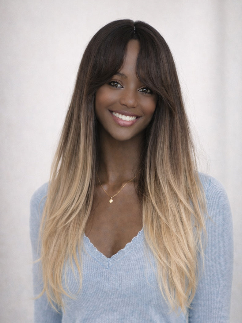60cm lange Clip Haareverlängerung in 5 Sekunden Clip-In Extensions | unsichtbar & hitzebeständig