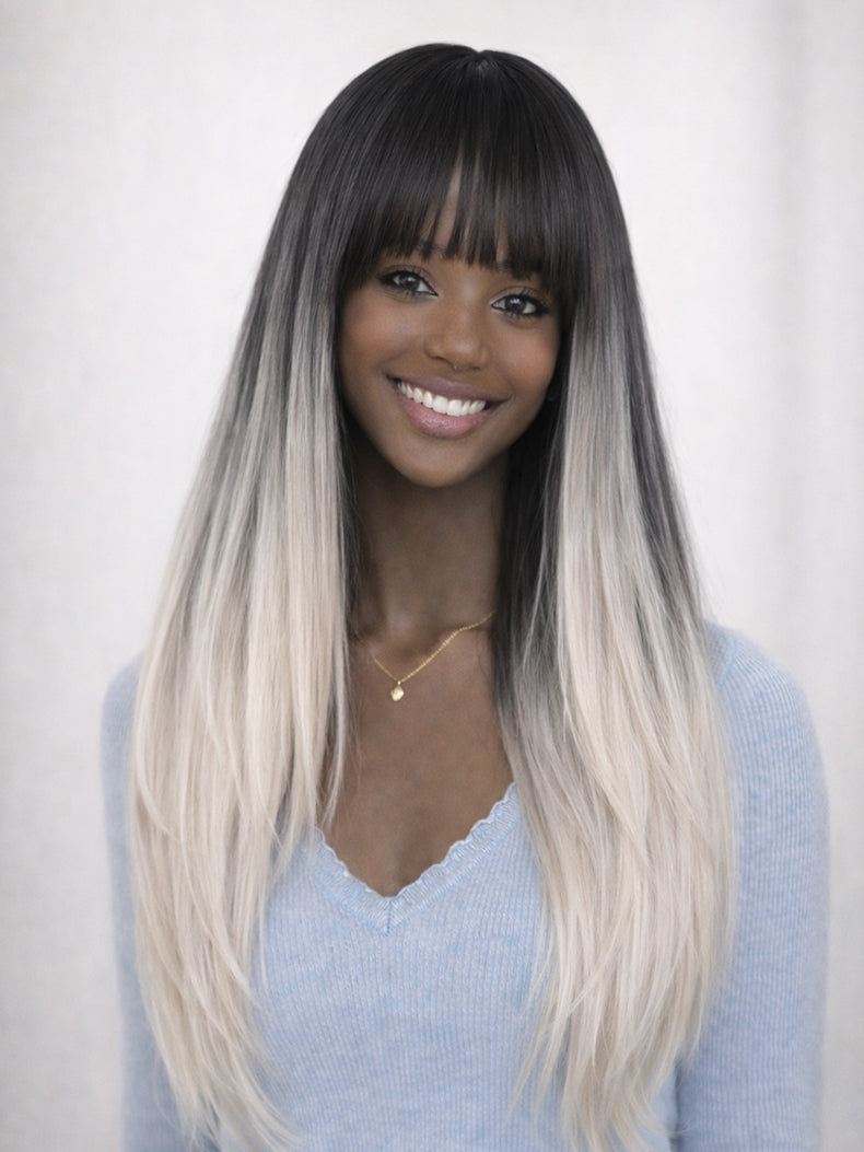 60cm lange Clip Haareverlängerung in 5 Sekunden Clip-In Extensions | unsichtbar & hitzebeständig