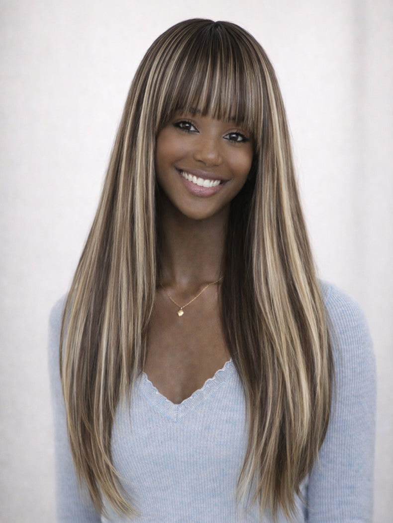 60cm lange Clip Haareverlängerung in 5 Sekunden Clip-In Extensions | unsichtbar & hitzebeständig