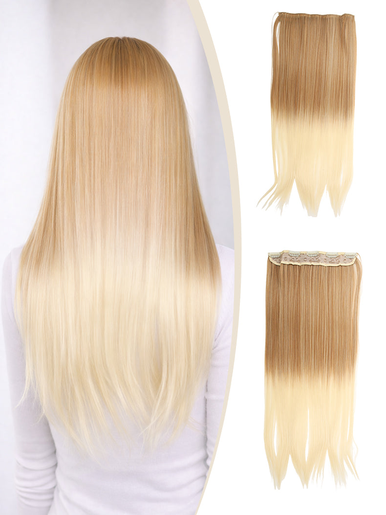60cm lange Clip Haareverlängerung in 5 Sekunden Clip-In Extensions | unsichtbar & hitzebeständig