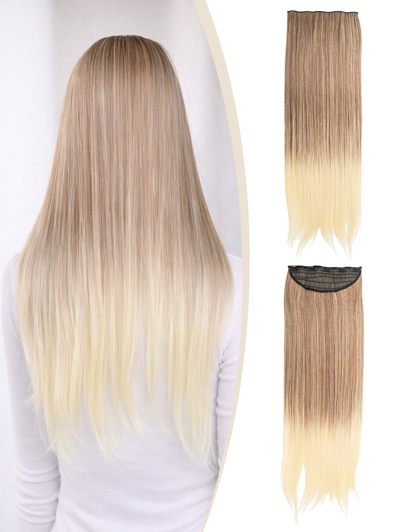 60cm lange Clip Haareverlängerung in 5 Sekunden Clip-In Extensions | unsichtbar & hitzebeständig