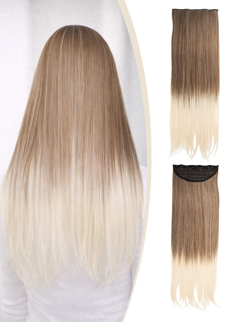 60cm lange Clip Haareverlängerung in 5 Sekunden Clip-In Extensions | unsichtbar & hitzebeständig