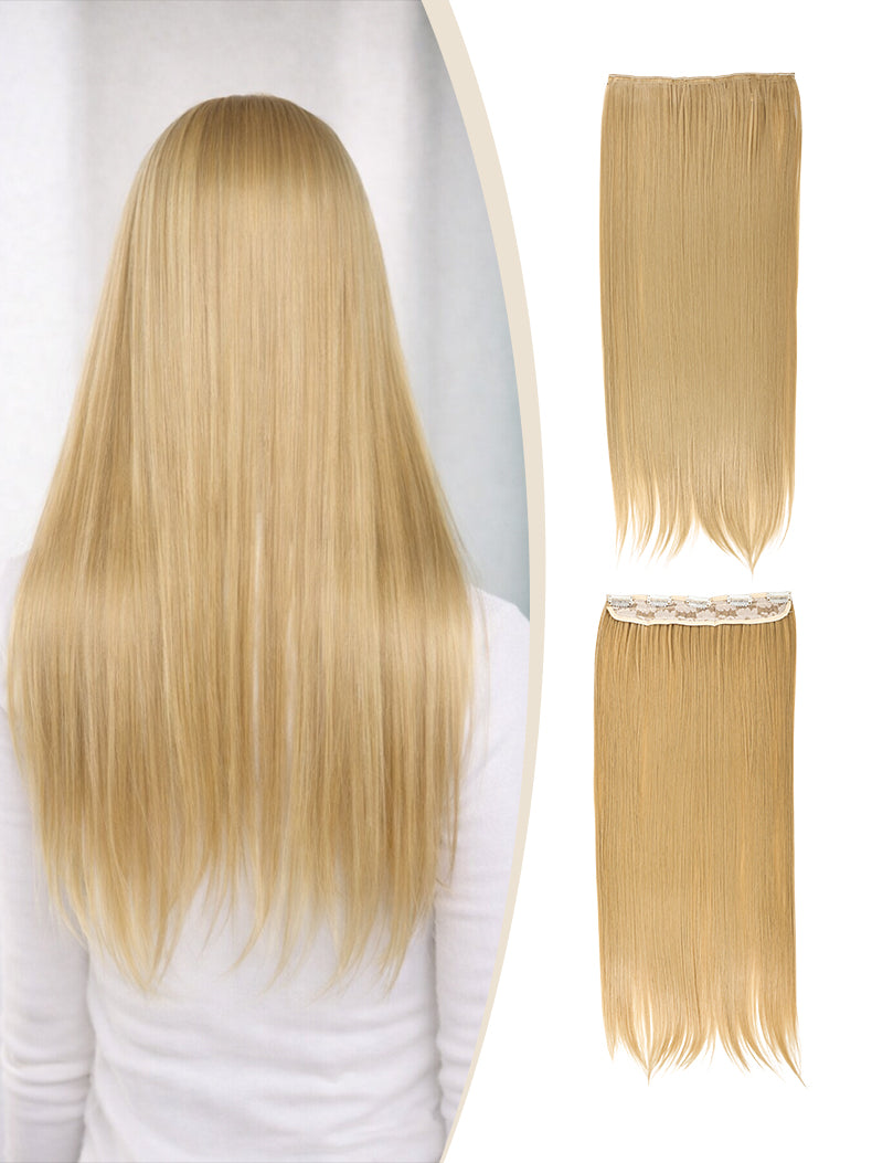 60cm lange Clip Haareverlängerung in 5 Sekunden Clip-In Extensions | unsichtbar & hitzebeständig