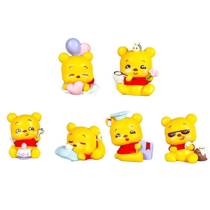 Winnie Puuh Blind Box – 1 zufällige Sammelfigur, verschiedene Serien und Motiv