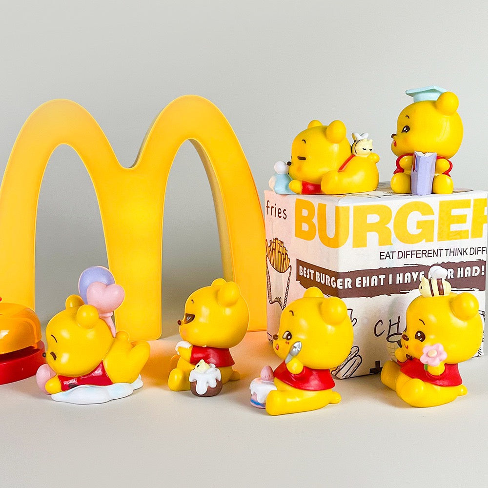 Winnie Puuh Blind Box – 1 zufällige Sammelfigur, verschiedene Serien und Motiv
