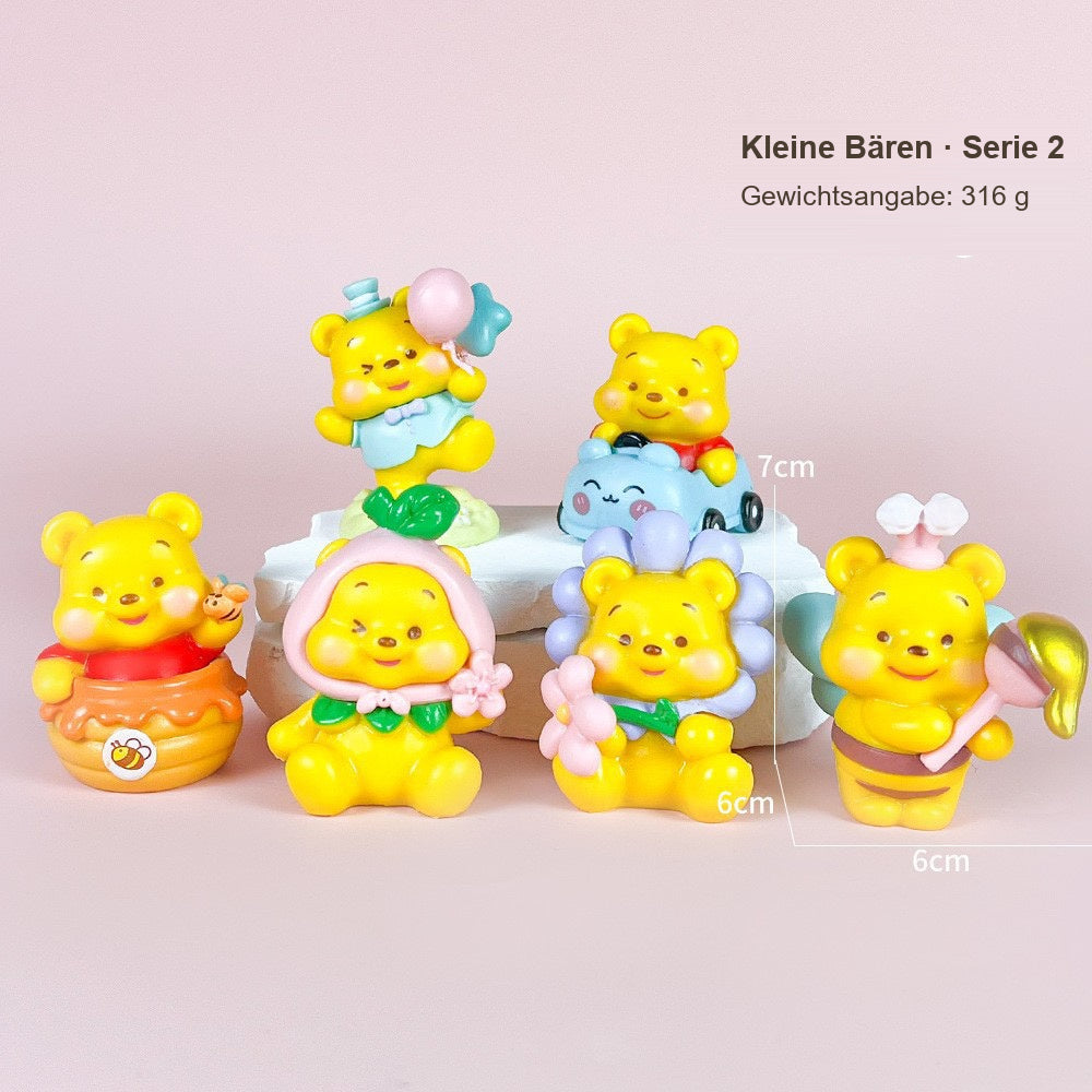 Winnie Puuh Blind Box – 1 zufällige Sammelfigur, verschiedene Serien und Motiv