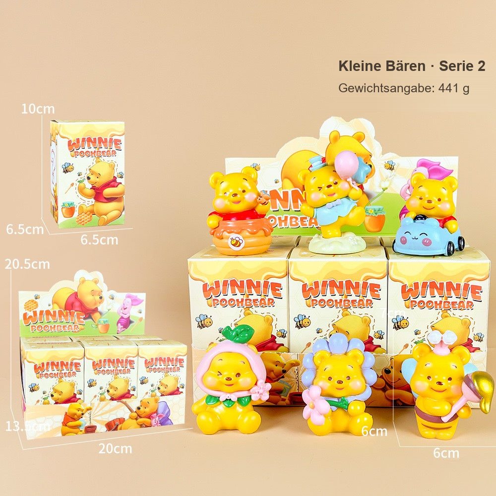 Winnie Puuh Blind Box – 1 zufällige Sammelfigur, verschiedene Serien und Motiv
