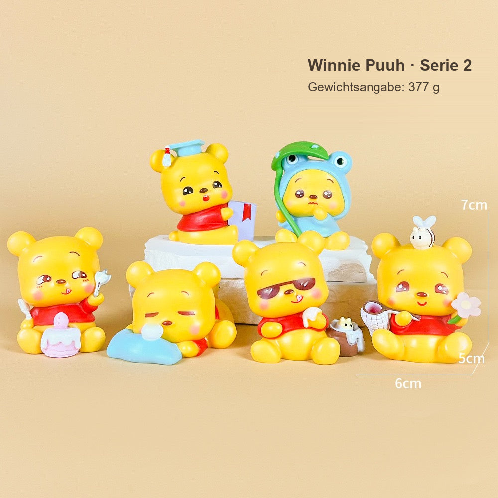 Winnie Puuh Blind Box – 1 zufällige Sammelfigur, verschiedene Serien und Motiv